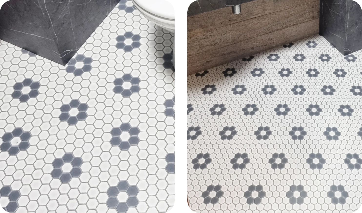 Detail of floor cushion geometric